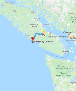 Castaway Fishing Charters Map